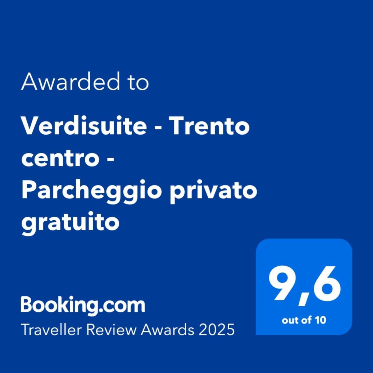 Verdisuite - Trento Centro - Parcheggio Privato Gratuito Ngoại thất bức ảnh
